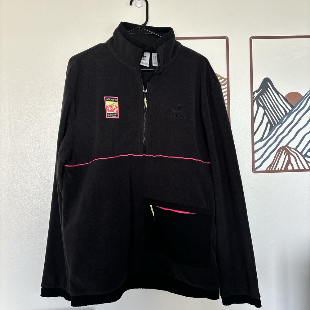 Adidas fleece jacket